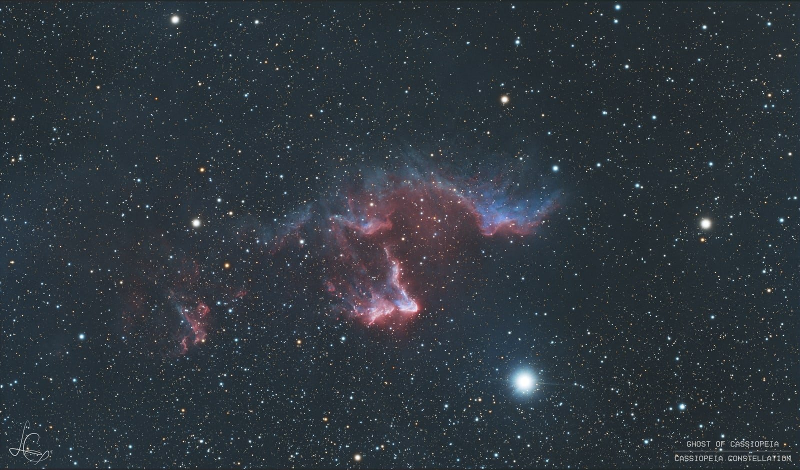 IC 63 — The Ghost of Cassiopeia