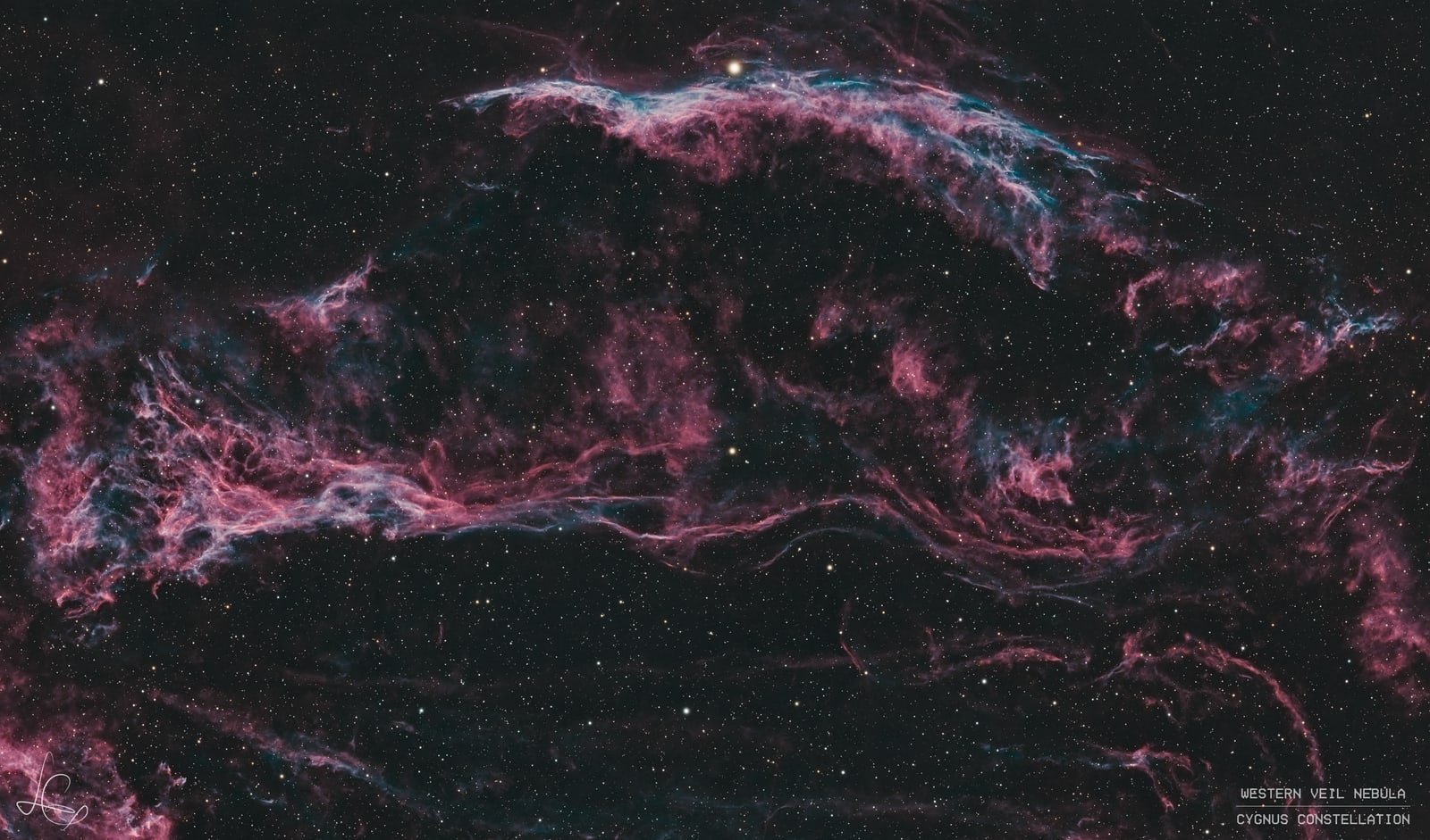 NGC 6960 — The Western Veil Nebula